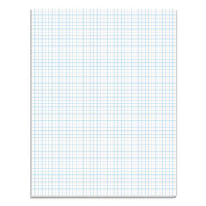 TOPS Quadrille Pads, Quadrille Rule (5 sq/in), 50 White 8.5 x 11 Sheets View Product Image