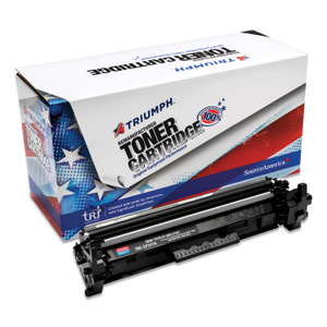 AbilityOne 7510016822181 Remanufactured CF217A (17A) Toner, 1,600 Page-Yield, Black View Product Image