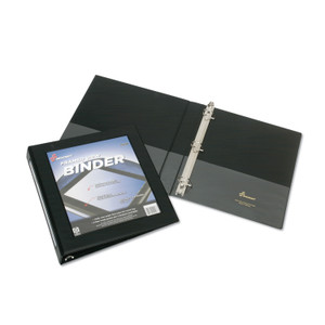 AbilityOne 7510014621384, SKILCRAFT Framed Slant-D Ring View Binder, 3 Rings, 0.5" Capacity, 11 x 8.5, Black View Product Image