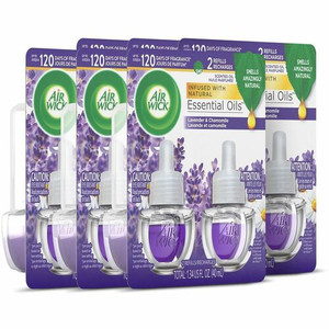 Air Wick Scented Oil Warmer Refill - Oil - 0.7 fl oz (0 quart) - Lavender, Chamomile - 60 Day - 2/Pack Product Image 