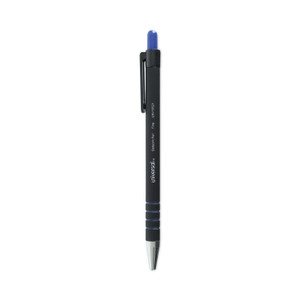 Universal Ballpoint Pen, Retractable, Fine 0.7 mm, Blue Ink, Blue Barrel, Dozen (UNV15521) View Product Image