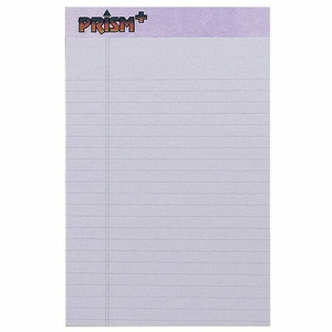 TOPS Prism Plus Legal Pads - Jr.Legal - 50 Sheets - 0.28" Ruled - Jr.Legal - 5" x 8" Sheet Size Product Image 