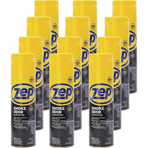 Zep Professional Strength Smoke Odor Eliminator - Aerosol - 16 oz - Crisp Mountain Fresh - Odor Neutralizer Product Image 