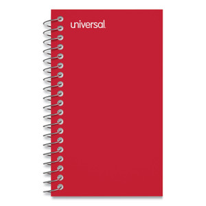 Universal Wirebound Memo Book, Narrow Rule, Red Cover, (50) 5 x 3 Sheets, 12/Pack View Product Image