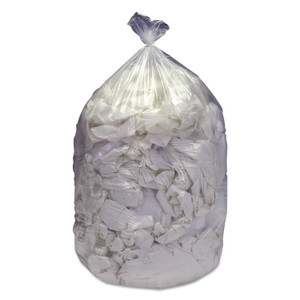 AbilityOne 8105016589832, SKILCRAFT Low Density Trash Can Liners, 16 gal, 0.35 mil, 24" x 32", Clear, 500/Box (NSN6589832) View Product Image