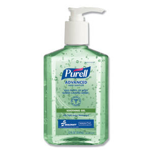 AbilityOne 8520015223887, SKILCRAFT PURELL Liquid Hand Sanitizer with Aloe, 12 oz, Pump Bottle, 12/Box View Product Image