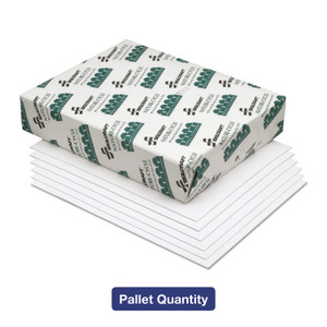 AbilityOne 7530015399831 Nature-Cycle Copy Paper, 92 Bright, 20lb Bond Weight, 8.5 x 11, White, 500/Ream, 10 Reams/Carton, 40 CT/PLT (NSN5399831PL) View Product Image