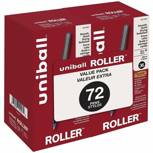 uniball™ Roller Rollerball Pen - 0.5 mm Micro Pen Point - Refillable - Blue Ink - Pigment-based Product Image 