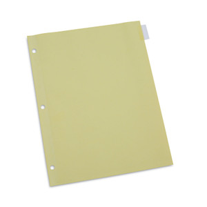 Universal Insertable Tab Index, 8-Tab, 11 x 8.5, Buff, Clear Tabs, 24 Sets View Product Image
