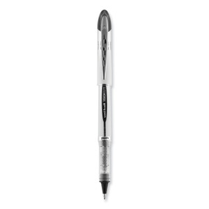 uniball VISION ELITE Hybrid Gel Pen, Stick, Bold 0.8 mm, Black Ink, White/Black/Clear Barrel View Product Image
