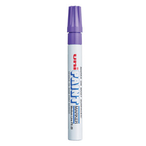 uni-Paint Permanent Marker, Medium Bullet Tip, Violet (UBC63606) View Product Image