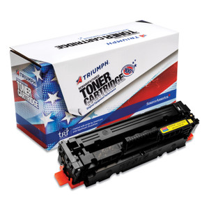 AbilityOne 7510016821651 Remanufactured CF412A (410A) Toner, 2,300 Page-Yield, Yellow View Product Image