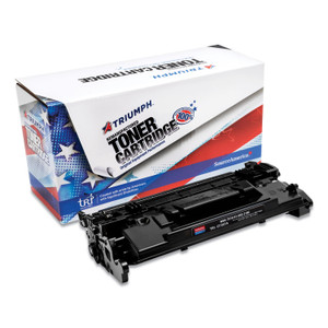 AbilityOne 7510016822180 Remanufactured CF287A (87A) Toner, 9,000 Page Yield, Black View Product Image