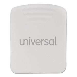 Universal Fabric Panel Wall Clips, 25 Sheet Capacity, White, 20/Pack View Product Image