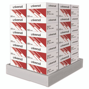 Universal Legal Size Copy Paper, 92 Bright, 20 lb Bond Weight, 8.5 x 14, White, 500 Sheets/Ream, 10 Reams/Carton, 30 Cartons/Pallet View Product Image