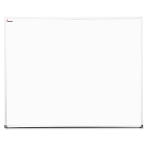 AbilityOne 7110014841756 SKILCRAFT Quartet Dry Erase Marker Board, 24 x 36, White Surface, Silver Anodized Aluminum Frame (NSN4841756) View Product Image