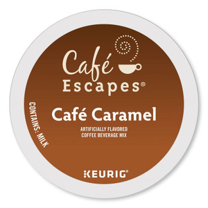 Caf Escapes Cafe Caramel K-Cups, 24/Box (GMT6813) View Product Image