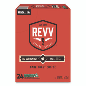 revv NO SURRENDER K-Cup, Dark Roast, K-Cup, 24/Box View Product Image