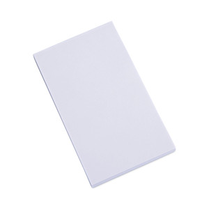 Universal Scratch Pad Value Pack, Unruled, 3 x 5, White, 100 Sheets, 180/Carton (UNV35623) View Product Image