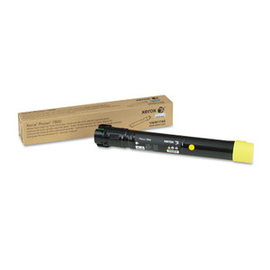 Xerox 106R01568 High-Yield Toner, 17,200 Page-Yield, Yellow (XER106R01568) View Product Image