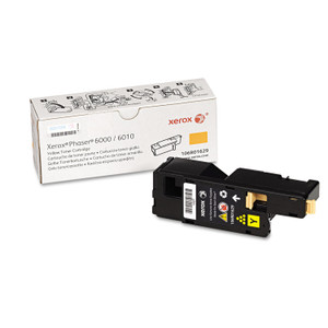 Xerox 106R01629 Toner, 1,000 Page-Yield, Yellow (XER106R01629) View Product Image