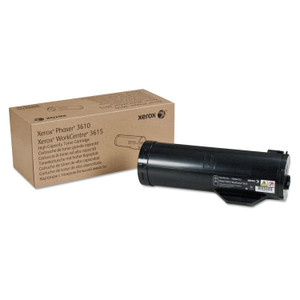 Xerox 106R02722 High-Yield Toner, 14,100 Page-Yield, Black (XER106R02722) View Product Image