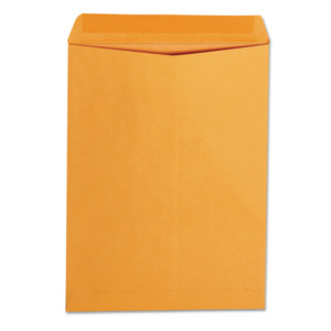 Universal Catalog Envelope, 24 lb Bond Weight Paper, #10 1/2, Square Flap, Gummed Closure, 9 x 12, Brown Kraft, 250/Box View Product Image