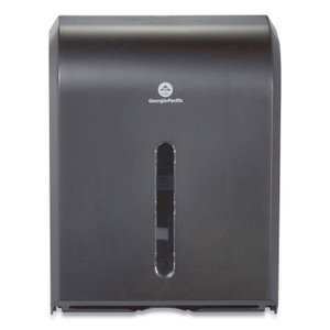 Georgia Pacific Professional Dispenser for Combi-fold C-Fold/Multifold/BigFold Towels, 12.3 x 6 x 15.5, Black View Product Image