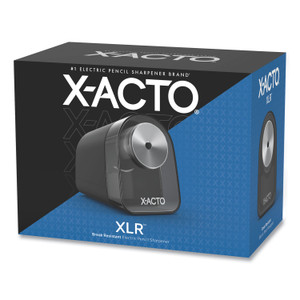 X-ACTO Model 1818 XLR Office Electric Pencil Sharpener, AC-Powered, 3.5 x 5.5 x 4.5, Black/Silver/Smoke (EPI1818X) View Product Image