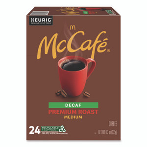McCafe Premium Roast Decaf K-Cup, 24/BX View Product Image