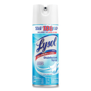 LYSOL Brand Disinfectant Spray, Crisp Linen Scent, 12.5 oz Aerosol Spray View Product Image