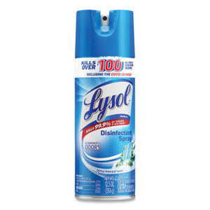 LYSOL Brand Disinfectant Spray, Spring Waterfall Scent, 12.5 oz Aerosol Spray (RAC02845EA) View Product Image