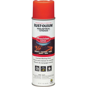 Industrial Choice Precision Line Marking Paint, Flat/matte Orange, 20 Oz Aerosol Can (RST203035) View Product Image