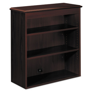 HON 94000 Series Bookcase Hutch, 35.75w x 14.31d x 37h, Mahogany (HON94210NN) View Product Image