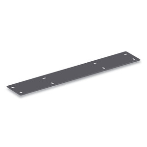 HON Mod Flat Bracket to Join 24"d Worksurfaces to 30"d Worksurfaces to Create an L-Station, Graphite (HONPLFB24) View Product Image