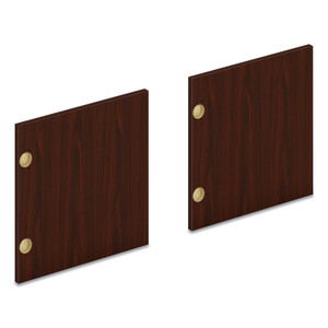 HON Mod Laminate Doors for 60"W Mod Desk Hutch, 14.87 x 14.83, Traditional Mahogany, 2/Carton View Product Image