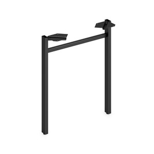 LEG;U;24"W;BLACK (HONLPLLEG24UBLK) View Product Image