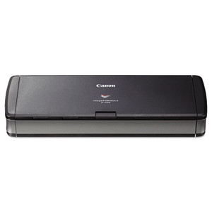 Canon imageFORMULA P-215II Personal Document Scanner, 600 dpi Optical Resolution, 20-Sheet Duplex Auto Document Feeder (CNM9705B007) View Product Image