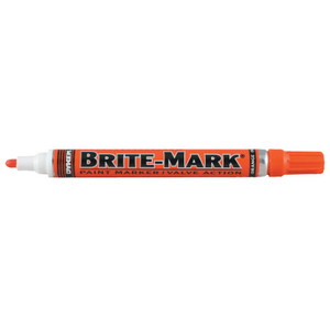 Brite-Mark Paint Pen Medium Tip Orange (253-84005) View Product Image
