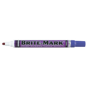 Brite-Mark Paint Pen Medium Tip Violet (253-84019) View Product Image