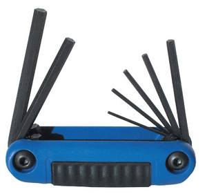 7 Piece Ergo-Fold Smallmetric Hex Key Set (269-25171) View Product Image