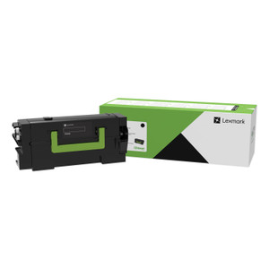 Lexmark 52D1H0E High-Yield Toner, 25,000 Page-Yield, Black View Product Image