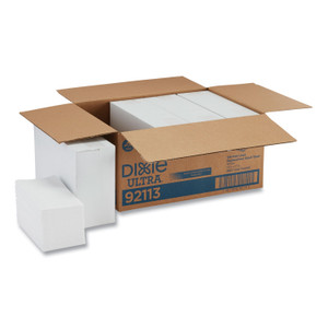 Dixie 1/6-Fold Linen Replacement Towels, 13 x 17, White, 200/Box, 4 Boxes/Carton (GPC92113) View Product Image