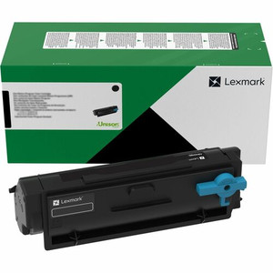 Lexmark Unison Original High Yield Laser Toner Cartridge - Black - 1 Each - (LEX55B1H00) Product Image 