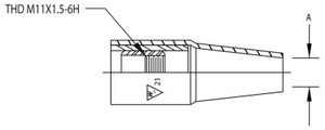 Tw Ws24A-62 Nozzle1240-1556 (358-1240-1556) View Product Image