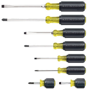 SCREWDRIVER SET- 8PC CUSHION GRIP ASSORTMENT (409-85078) View Product Image