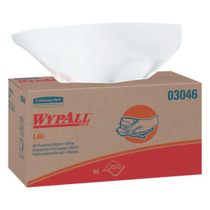 11"X10.4" Wypall L40 Wiper 90/Box  (412-03046) View Product Image