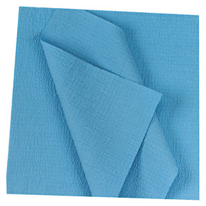 9.75X130 Blue Wypall Teri Wipes (412-35411) View Product Image