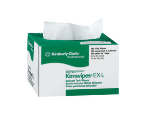 4.5"X8.5" White Kimwipesex-L 1-Ply 280/B (412-34155) View Product Image