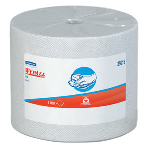 White Wypall X50 Wiper 9.8"X13.4" (Roll/1100 Sh) View Product Image